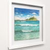 Framed painting of St Michaels Mount