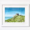 Framed painting of The Chapel at St Ives
