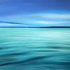 Original oil painting of a Tranquil Sea