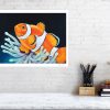 Limited edition print of clownfish