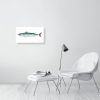 Signed print of a mackerel fish