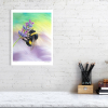 Limited edition print of a bee