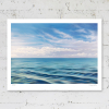 Signed print of a seascape painting
